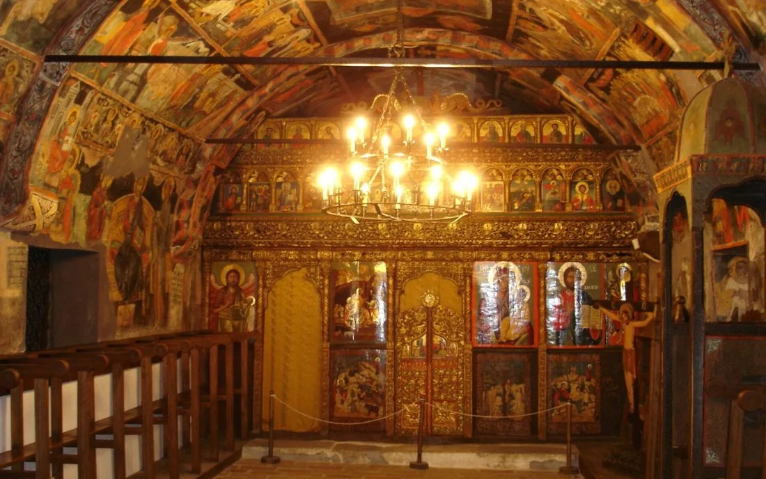 Иконостасът на църквата в Арбанаси