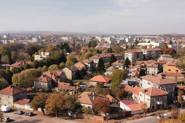 Панорама на град Павликени