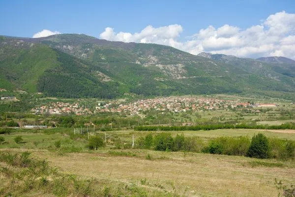 Изглед към село Христо Даново