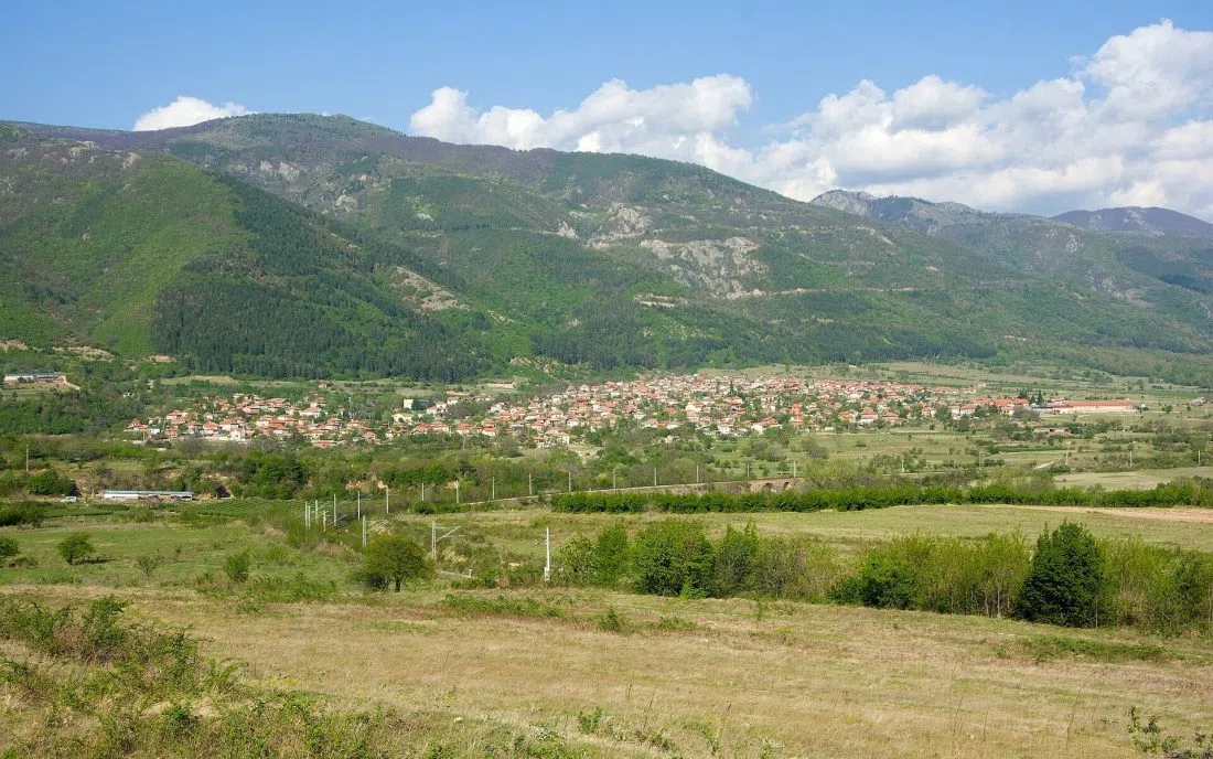 Водопад Червената скала