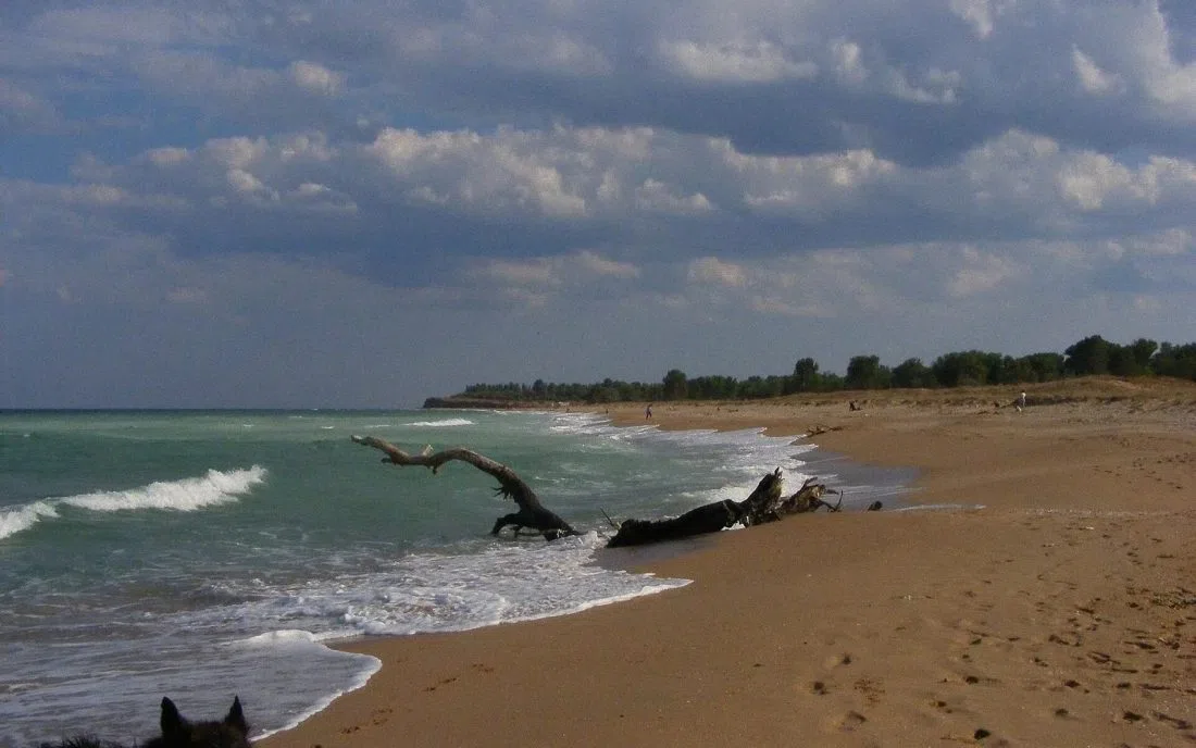 Плажът на Дуранкулак край Граничар