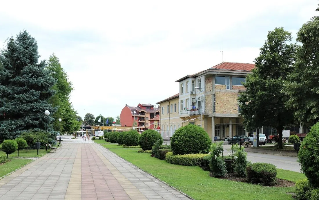 Центърът на балнеоложкия курорт Павел баня