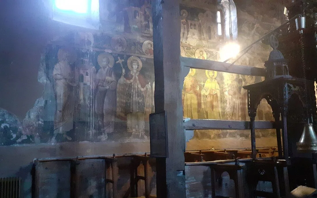 Стенописите в манастирската църква на Арденица