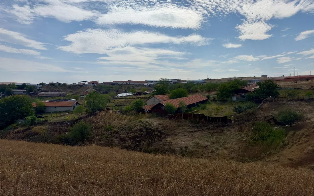 Житните поля на Карнобатското поле край близко селце