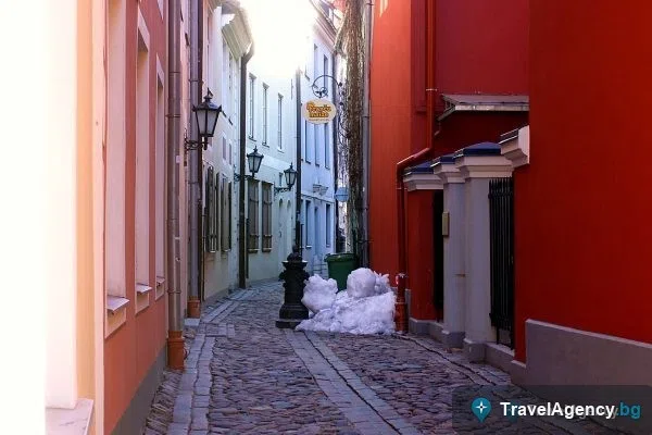 Гледка към Латвия