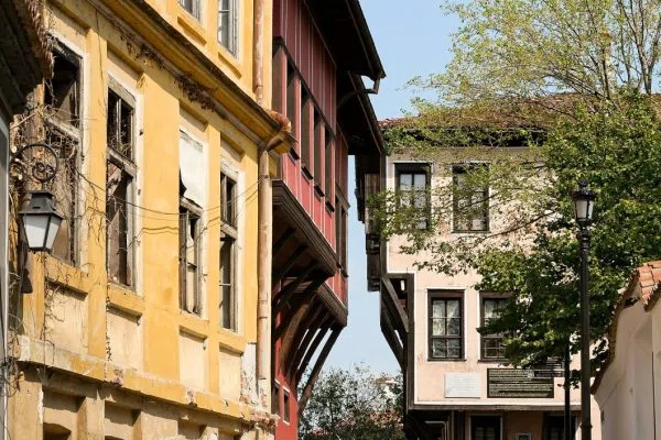 Характерен изглед от стария Пловдив