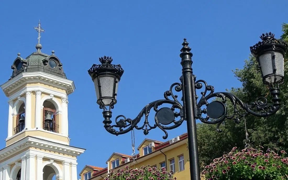 Архитектура и зеленина в Пловдив